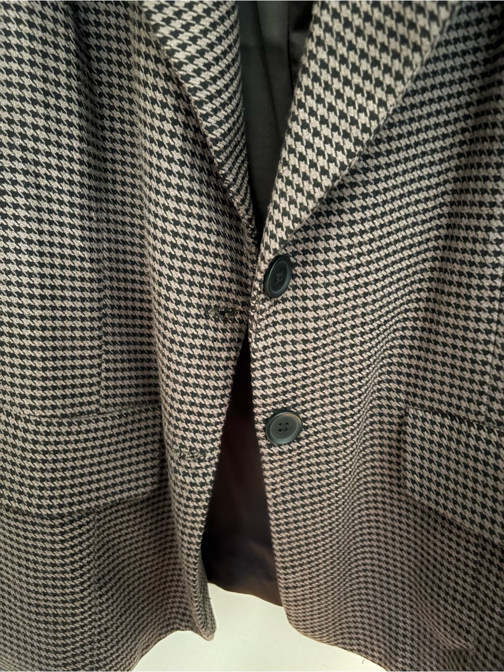 torrid Black & brown Houndstooth Sport Coat